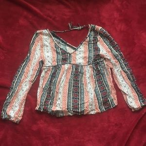 Abercrombie & Fitch Peasant Top